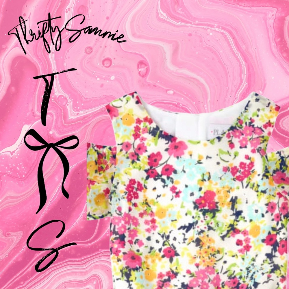 Girls Floral Cold Shoulder Dress Floral Kids YOUTH TEEN Dress Pink Yellow Green